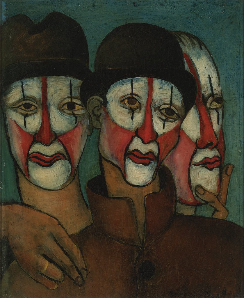 Tranh Francis Picabia - Ba kịch câm [c.1936]