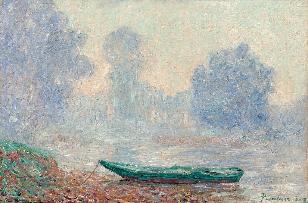 Tranh Francis Picabia - Buổi sáng sương mù, Montigny [1905]