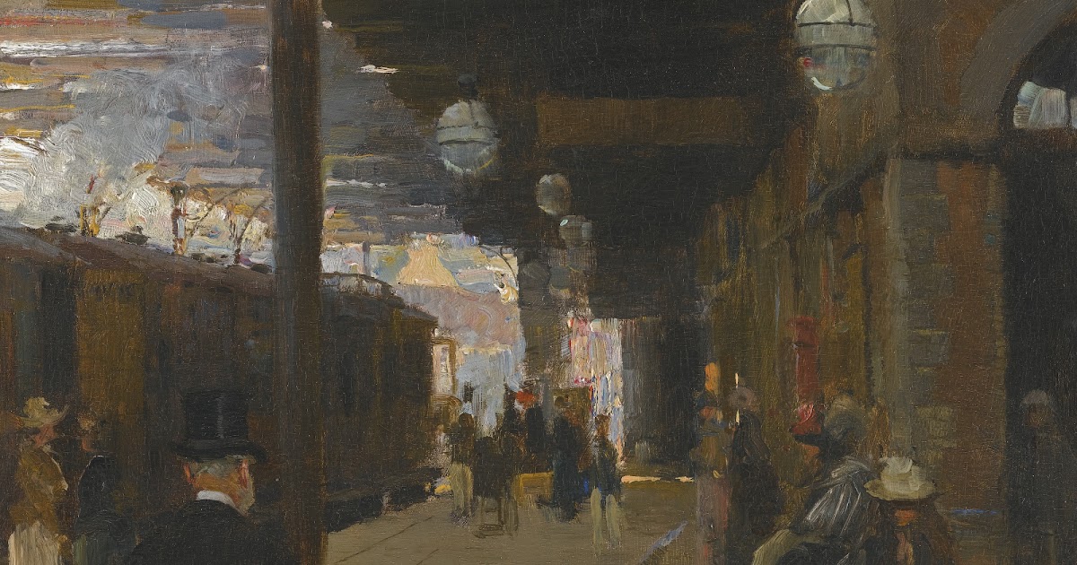 Tranh Walter Frederick Osborne - Trạm Hastings